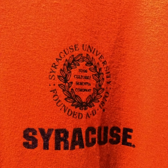 Syracuse Orangemen Shirt size Large w Hat - Picture 3 of 8